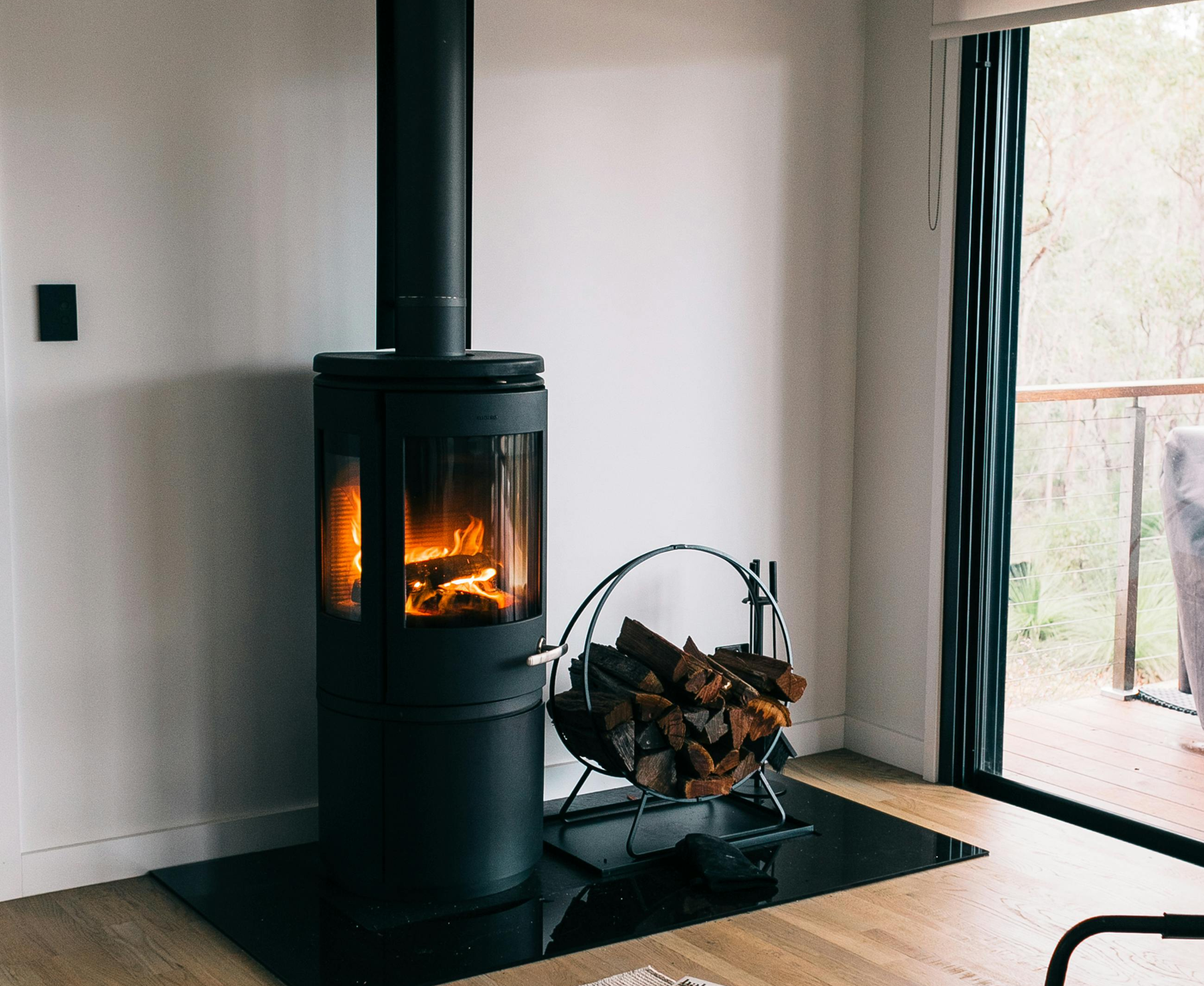 En nyinstallert ovn.